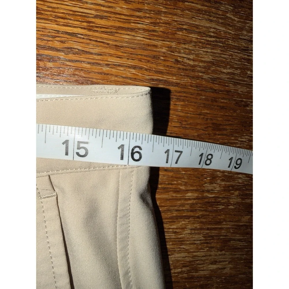 Footjoy Golf Pants Mens 32x30 Khaki Performance Stretch Pleated